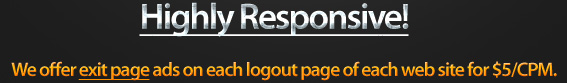 exit page ads
